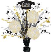 Black, Silver & Gold Celebrate the Grad Party Kit for 20 Guests